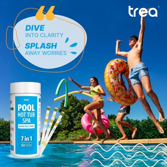 Swimming Pool and SPA Test Strips,Hot Tub Test Strips 7 in 1-150 - Picture 5 of 6